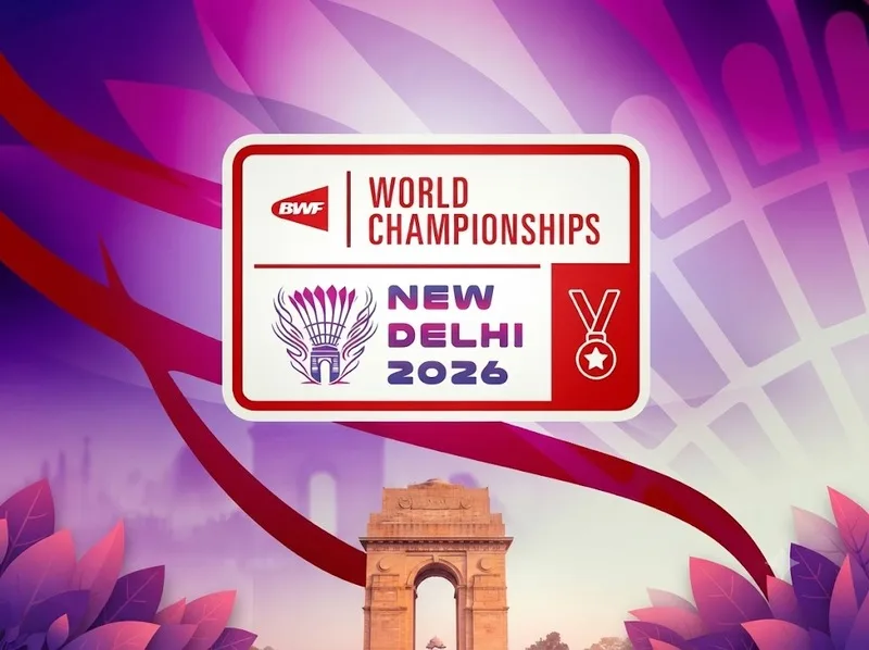 Sân đấu New Delhi sẵn sàng cho giải cầu lông thế giới 2026