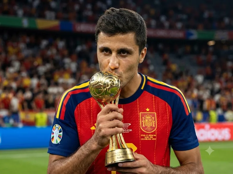 Rodri trở thành hình mẫu cho giá trị của tiền vệ điều tiết khi giành Quả Bóng Vàng World Cup 2026 nhờ khả năng kiểm soát trận đấu.