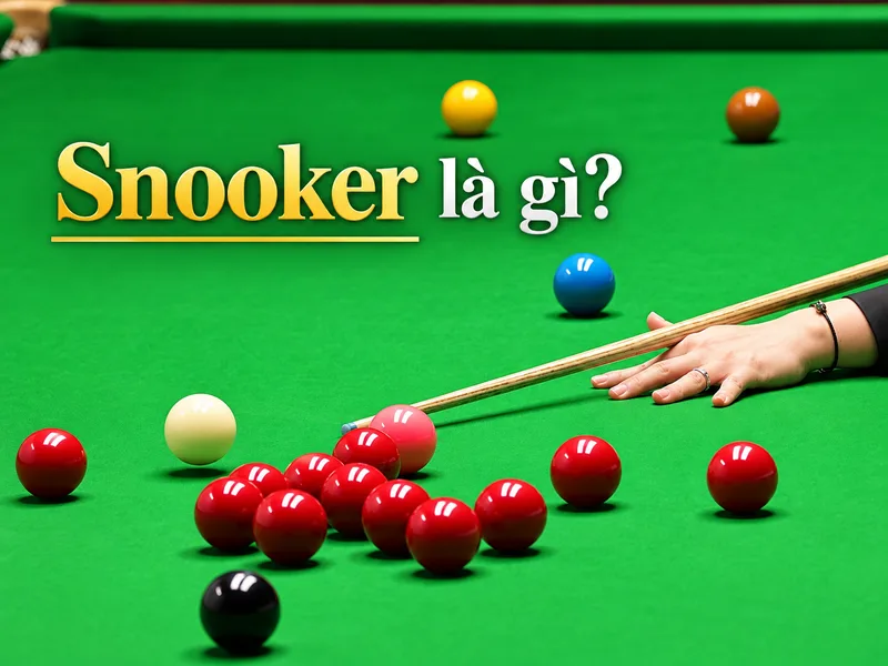 Snooker là một biến thể bi-da đòi hỏi độ chính xác, chiến thuật và khả năng kiểm soát bi rất cao.