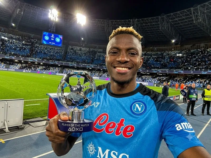 Victor Osimhen trở thành chân sút chủ lực, góp công lớn giúp Napoli vô địch Serie A mùa 2022/23.